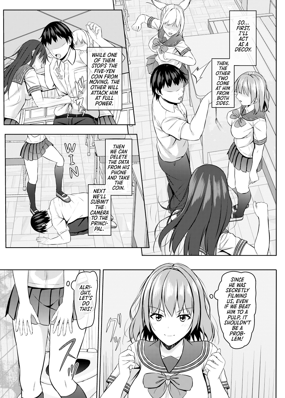 Hentai Manga Comic-Hypnotizing a Cheeky Student from an All Girls School!-2-6